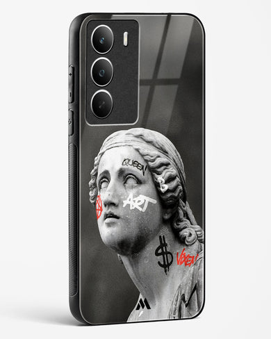 Graffiti Goddess Glass Case Phone Cover (Realme)