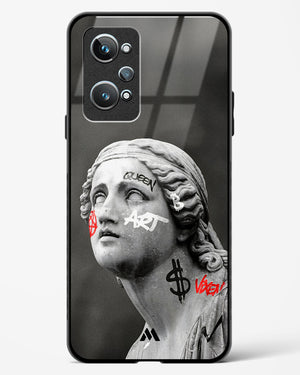 Graffiti Goddess Glass Case Phone Cover (Realme)