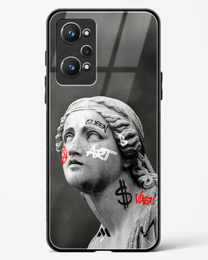 Graffiti Goddess Glass Case Phone Cover (Realme)