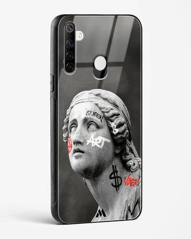 Graffiti Goddess Glass Case Phone Cover (Realme)