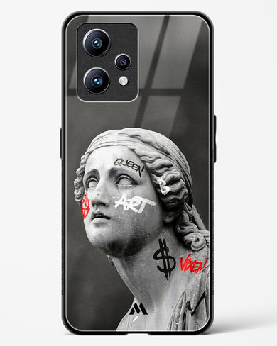 Graffiti Goddess Glass Case Phone Cover (Realme)