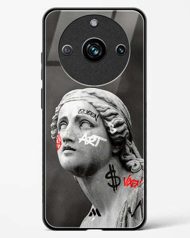 Graffiti Goddess Glass Case Phone Cover (Realme)
