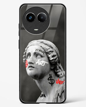 Graffiti Goddess Glass Case Phone Cover (Realme)