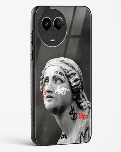 Graffiti Goddess Glass Case Phone Cover (Realme)