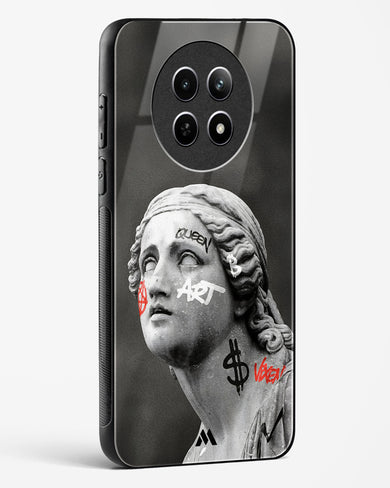 Graffiti Goddess Glass Case Phone Cover (Realme)