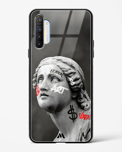 Graffiti Goddess Glass Case Phone Cover (Realme)