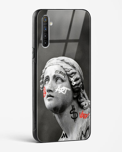 Graffiti Goddess Glass Case Phone Cover (Realme)
