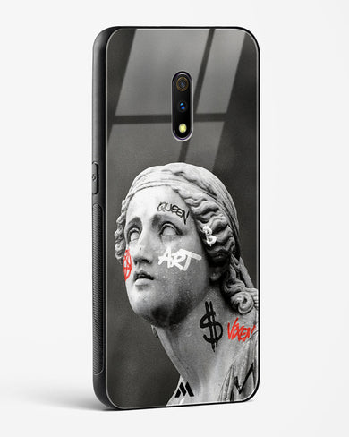Graffiti Goddess Glass Case Phone Cover (Realme)