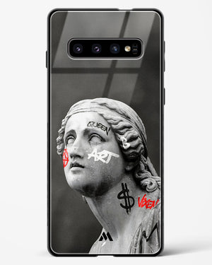 Graffiti Goddess Glass Case Phone Cover (Samsung)