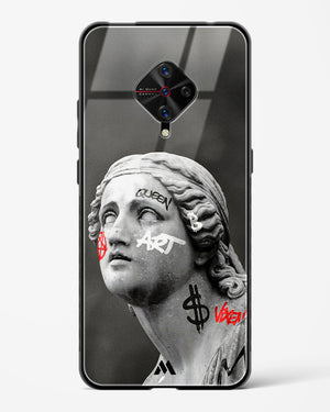 Graffiti Goddess Glass Case Phone Cover (Vivo)