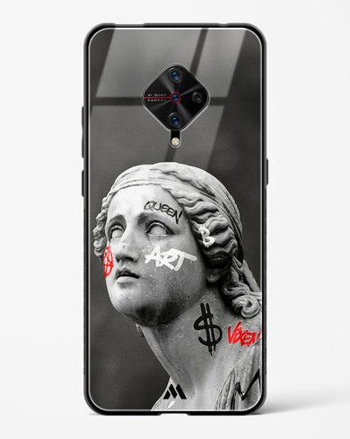Graffiti Goddess Glass Case Phone Cover (Vivo)