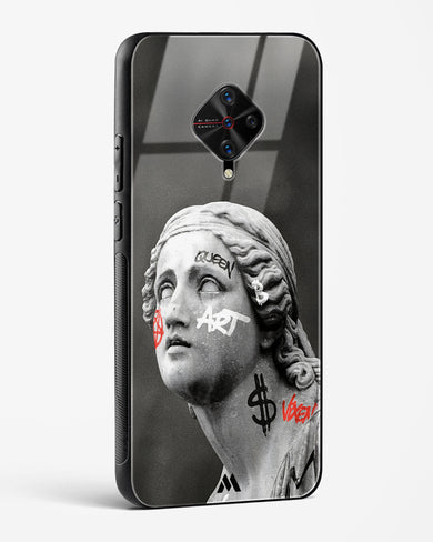 Graffiti Goddess Glass Case Phone Cover (Vivo)