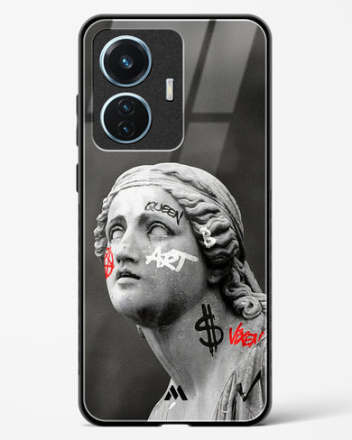 Graffiti Goddess Glass Case Phone Cover (Vivo)