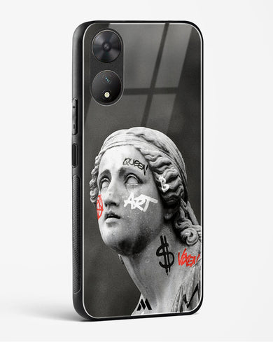 Graffiti Goddess Glass Case Phone Cover (Vivo)
