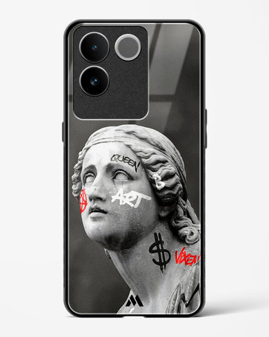 Graffiti Goddess Glass Case Phone Cover (Vivo)