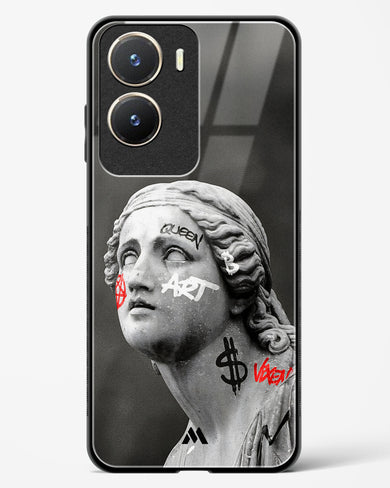 Graffiti Goddess Glass Case Phone Cover (Vivo)