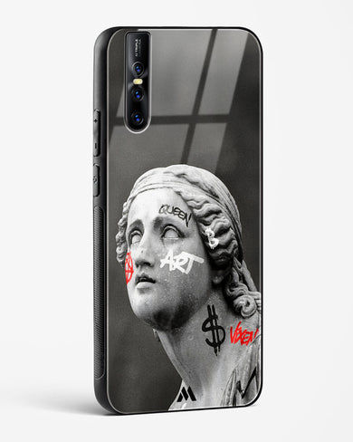 Graffiti Goddess Glass Case Phone Cover (Vivo)
