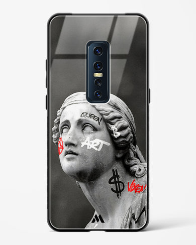 Graffiti Goddess Glass Case Phone Cover (Vivo)