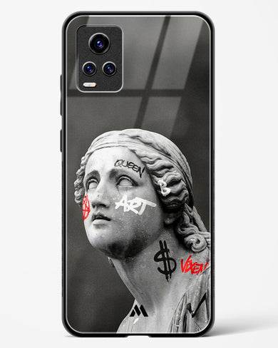 Graffiti Goddess Glass Case Phone Cover (Vivo)