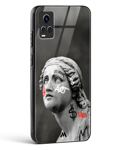 Graffiti Goddess Glass Case Phone Cover (Vivo)