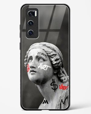 Graffiti Goddess Glass Case Phone Cover (Vivo)
