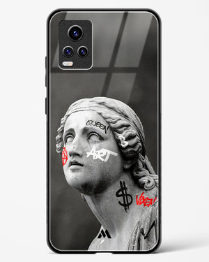 Graffiti Goddess Glass Case Phone Cover (Vivo)