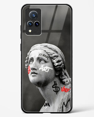 Graffiti Goddess Glass Case Phone Cover (Vivo)