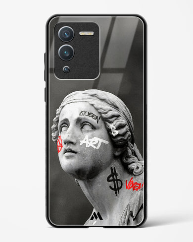 Graffiti Goddess Glass Case Phone Cover (Vivo)