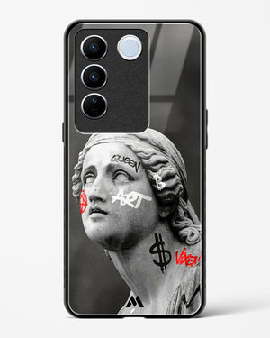 Graffiti Goddess Glass Case Phone Cover (Vivo)