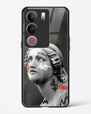 Graffiti Goddess Glass Case Phone Cover (Vivo)