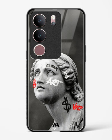Graffiti Goddess Glass Case Phone Cover (Vivo)