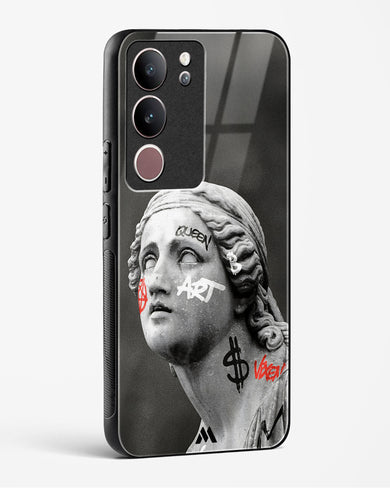 Graffiti Goddess Glass Case Phone Cover (Vivo)