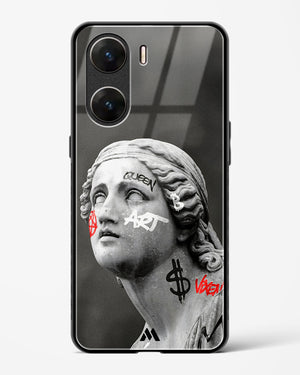Graffiti Goddess Glass Case Phone Cover (Vivo)