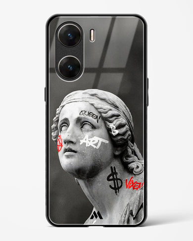 Graffiti Goddess Glass Case Phone Cover (Vivo)