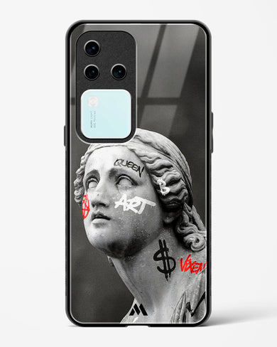 Graffiti Goddess Glass Case Phone Cover (Vivo)