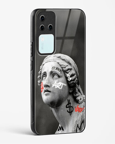 Graffiti Goddess Glass Case Phone Cover (Vivo)