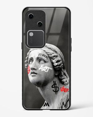 Graffiti Goddess Glass Case Phone Cover (Vivo)