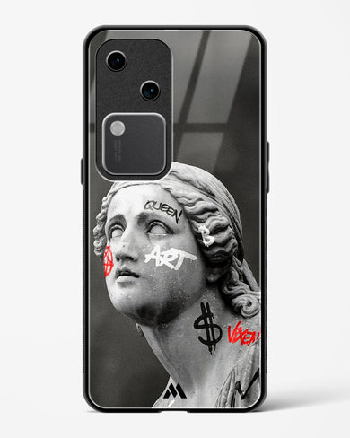 Graffiti Goddess Glass Case Phone Cover (Vivo)