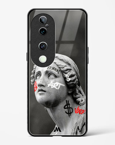 Graffiti Goddess Glass Case Phone Cover (Vivo)