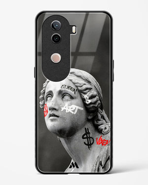 Graffiti Goddess Glass Case Phone Cover (Vivo)