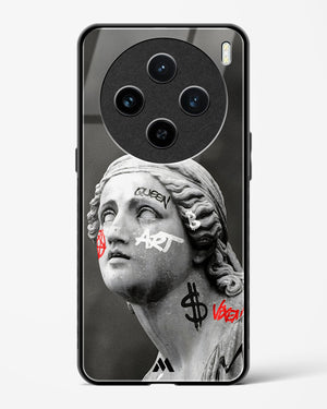 Graffiti Goddess Glass Case Phone Cover (Vivo)