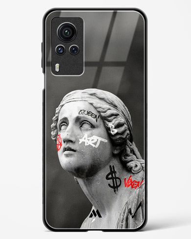 Graffiti Goddess Glass Case Phone Cover (Vivo)