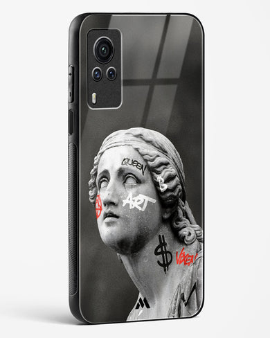 Graffiti Goddess Glass Case Phone Cover (Vivo)