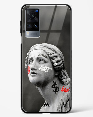 Graffiti Goddess Glass Case Phone Cover (Vivo)