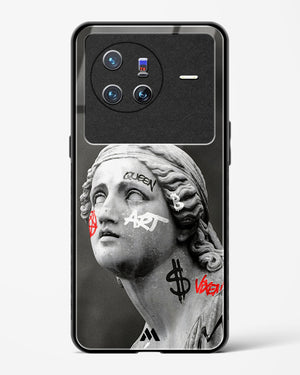 Graffiti Goddess Glass Case Phone Cover (Vivo)