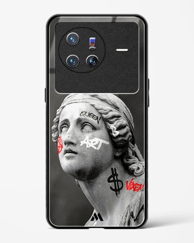 Graffiti Goddess Glass Case Phone Cover (Vivo)