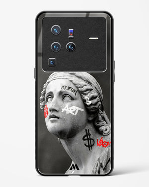 Graffiti Goddess Glass Case Phone Cover (Vivo)