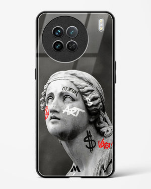 Graffiti Goddess Glass Case Phone Cover (Vivo)