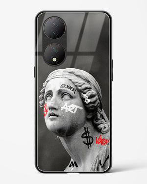Graffiti Goddess Glass Case Phone Cover (Vivo)