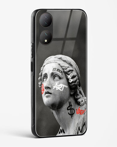Graffiti Goddess Glass Case Phone Cover (Vivo)